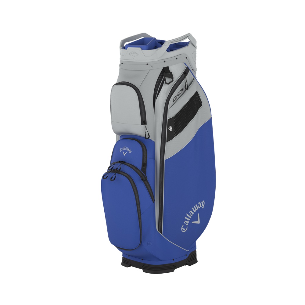 【やま】Callaway ORG14 キャディバッグ★米国購入($500) Callaway Golf ORG 14 Cart Bag (Navy/Flow Yellow) Silver for sale